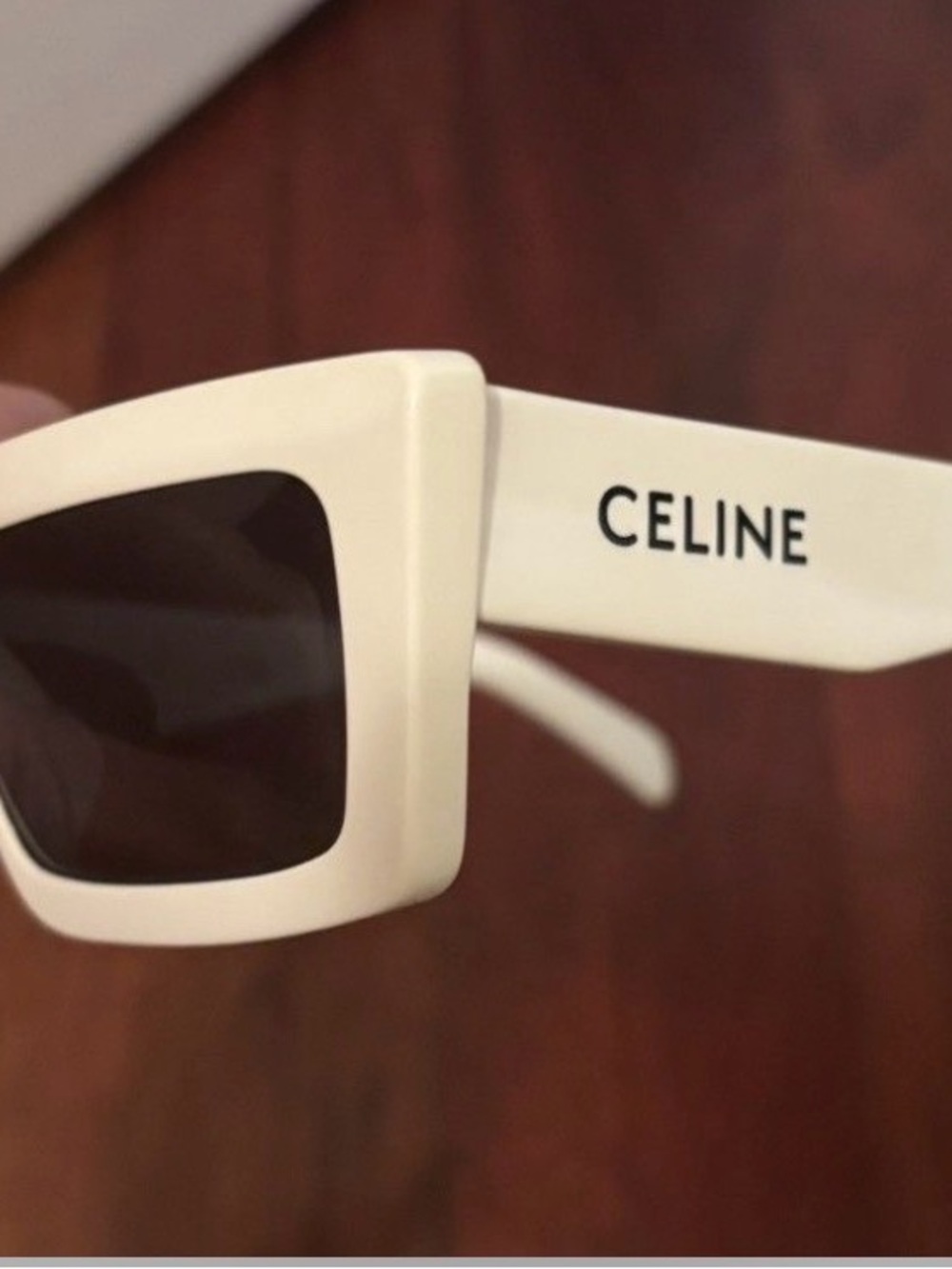 Celine White Sunglasses